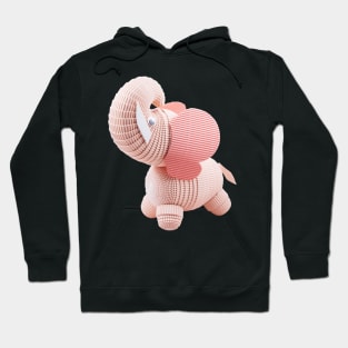 The red elephant Hoodie